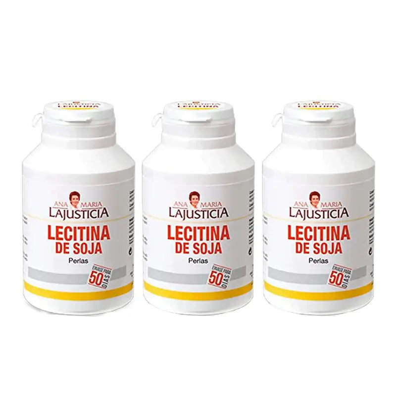 Ana Maria LaJusticia Lécithine de soja, 3x300 perles