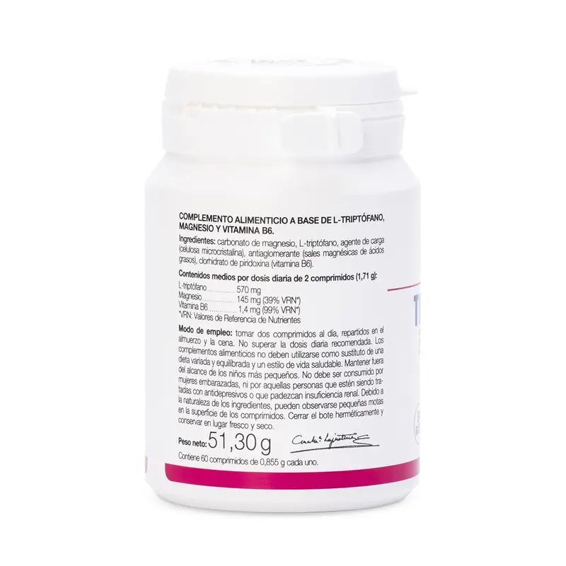 Ana Maria Lajusticia Tryptophane avec Magnésium + Vitamine B6, 60 comprimés