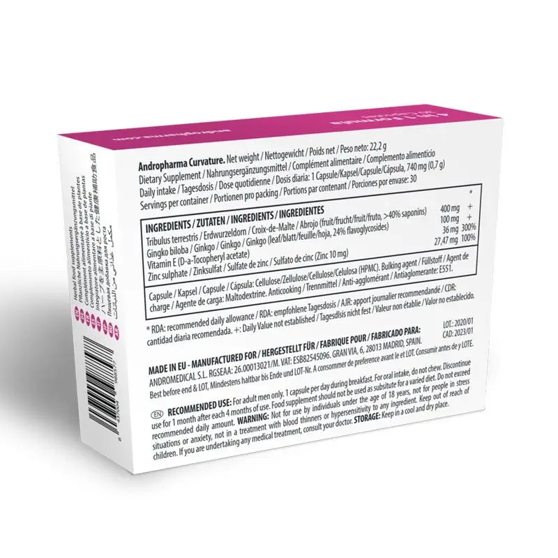 Andro Medical Curvature Traitement de la maladie de Peyronie