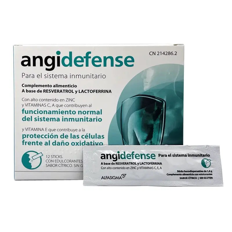Bâtons d'angidefense, 12 sachets 1,8 g