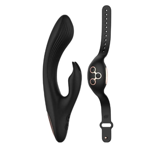Anne'S Desire Rabbit Remote Control Technology Watchme Black/Gold