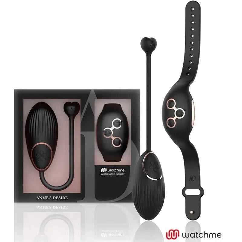 Anne's Desire Egg Remote Control Watchme Technology Black/Gold