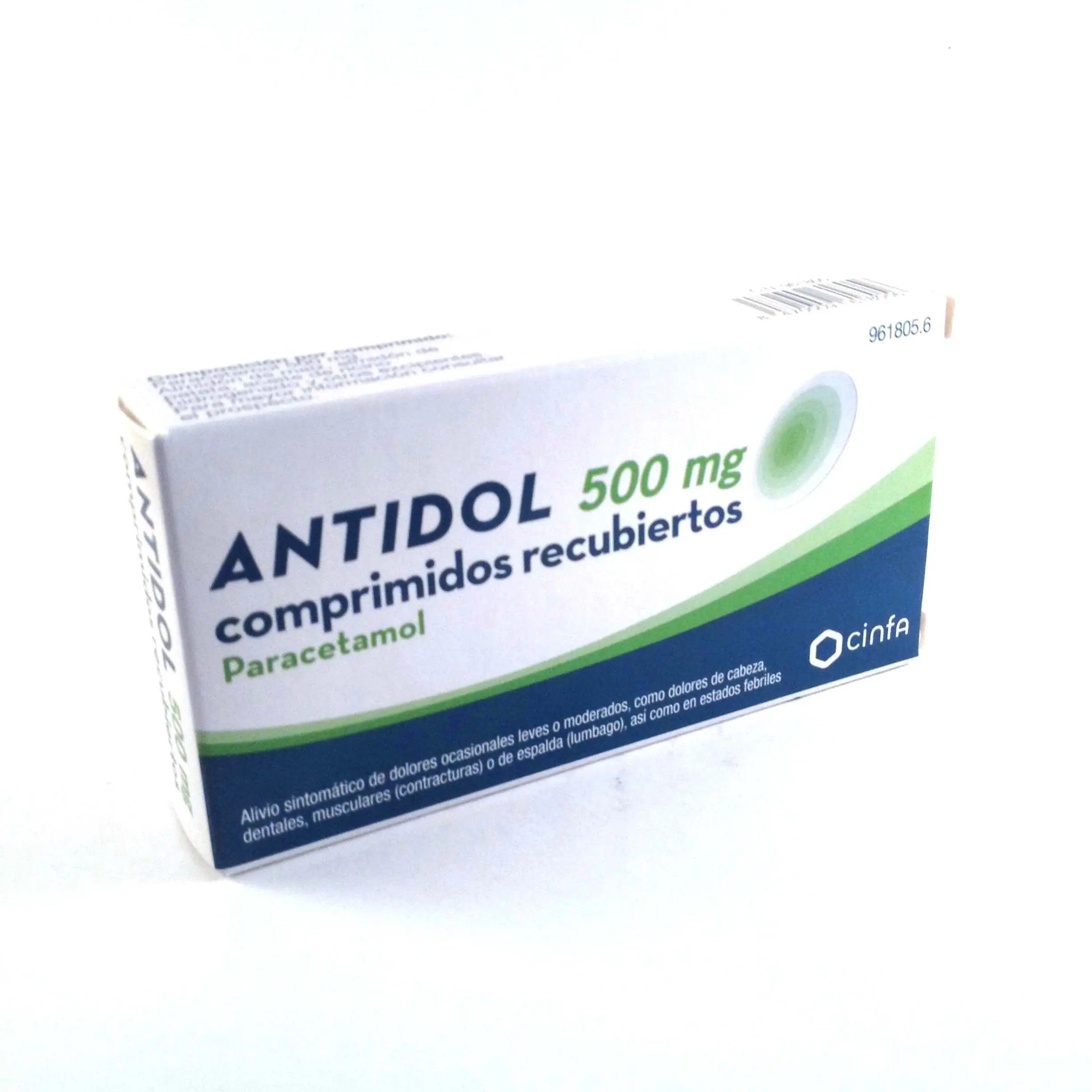 Antidol 500 mg 20 film-coated tablets