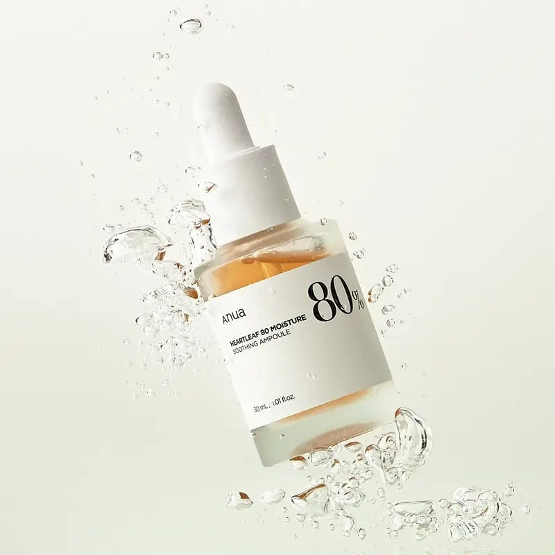 Anua Heartle Leaf 80% Ampoule apaisante, 30 ml
