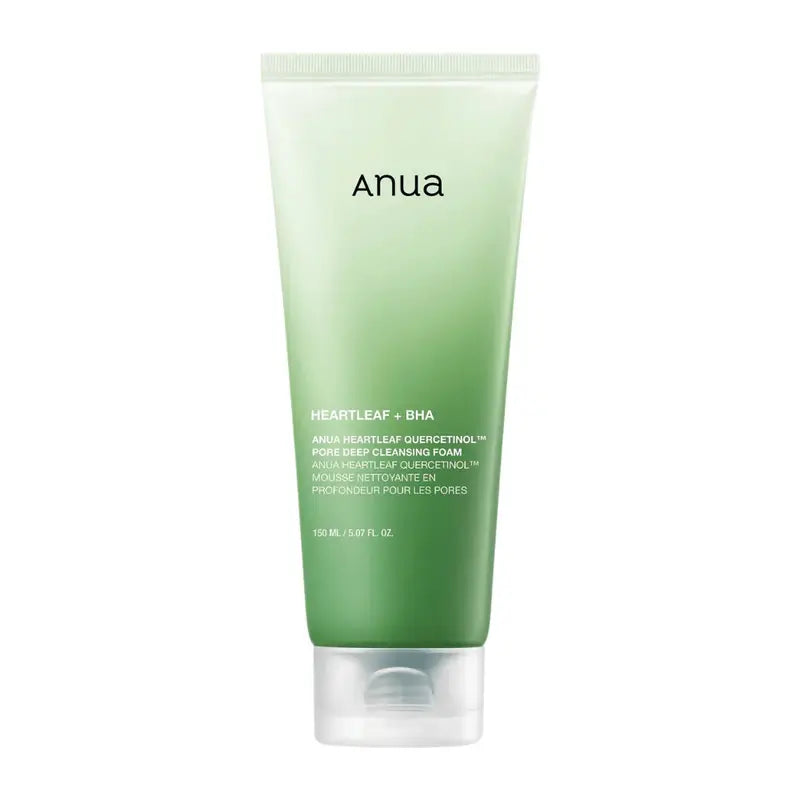 Mousse nettoyante en profondeur pour les pores Anua Heartleaf Quercetinol, 150 ml