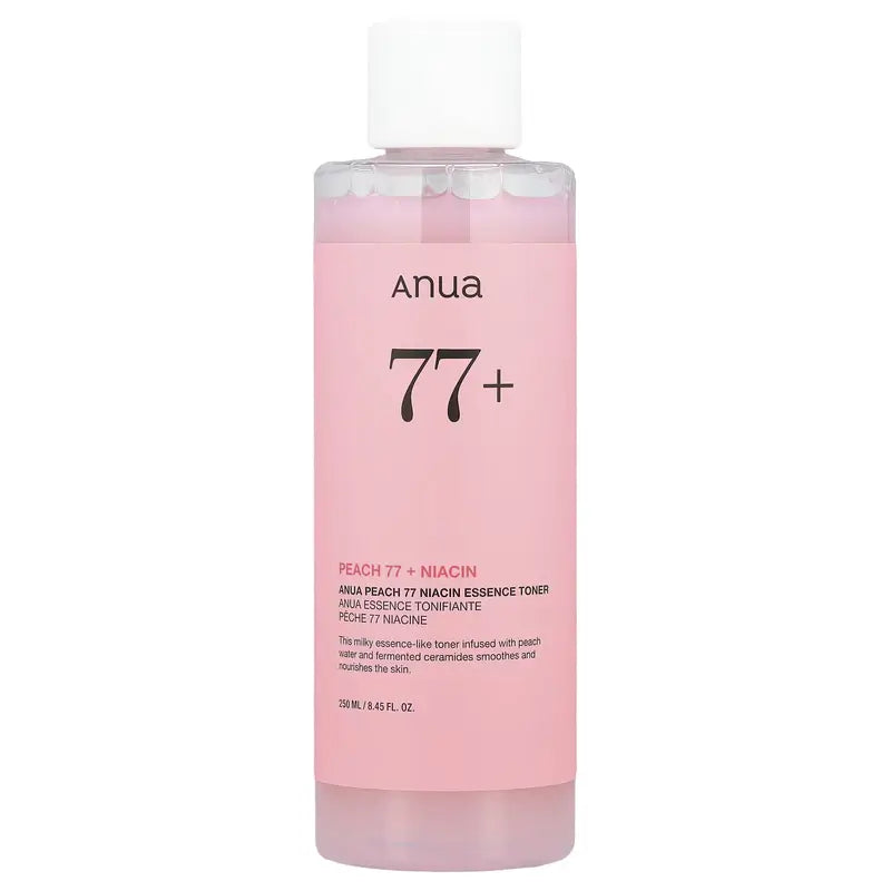 Tonique Anua Peach 77 % à l'essence de niacine, 250 ml
