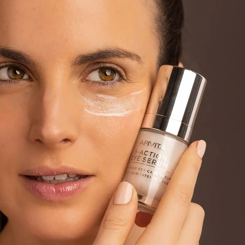 APIVITA Sérum 5 actions pour les yeux au lys blanc 15 ml