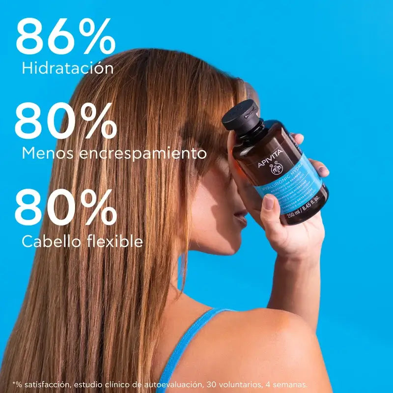 Apivita Apivita Shampooing Hydra Hydratant Hyaluronique, 250 Ml