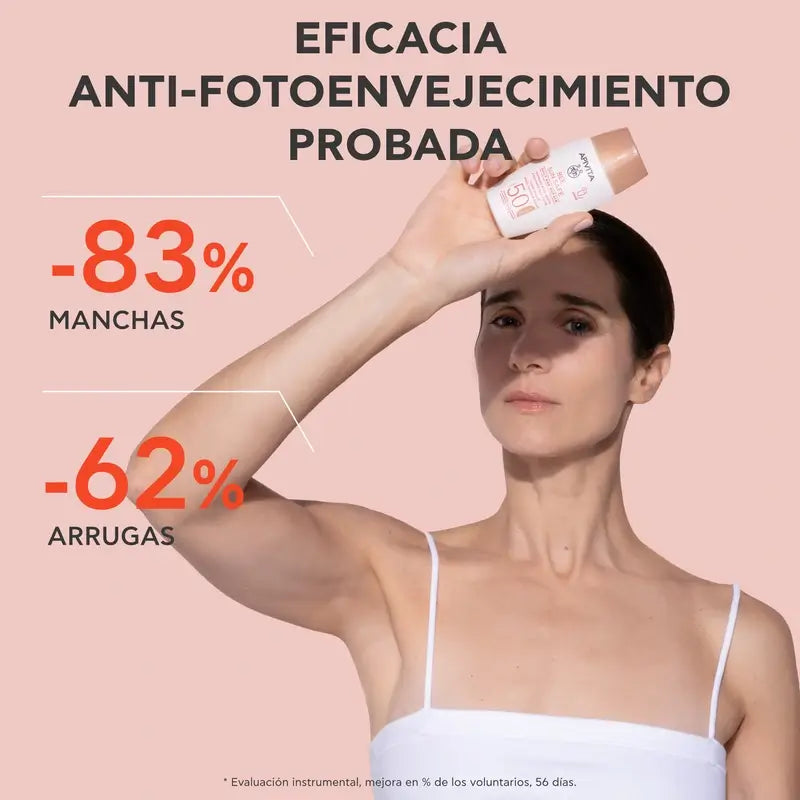 Apivita Apivita Daily Anti-Aging Repair With Colour Spf50, 50 ml