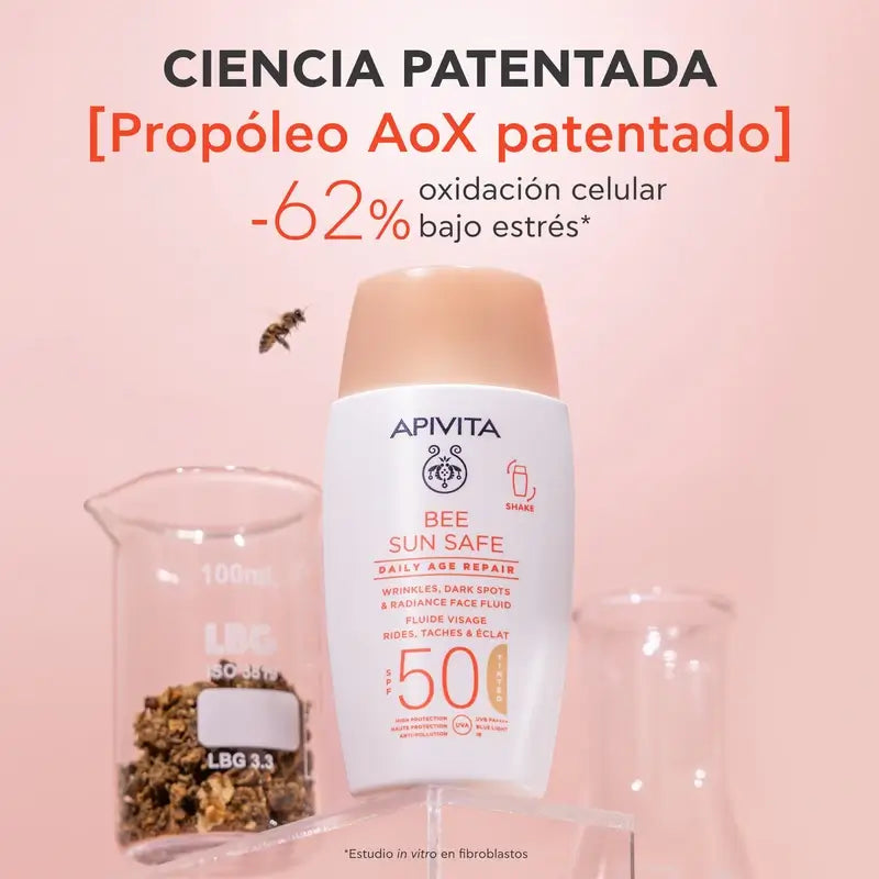 Apivita Apivita Daily Anti-Aging Repair With Colour Spf50, 50 ml
