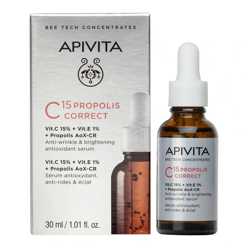 Apivita C15 Propolis Correct Sérum correcteur, 30 ml