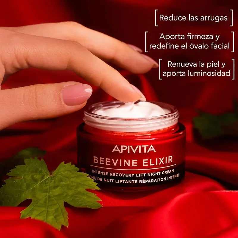 Apivita Beevine Elixir Crème visage anti-rides, raffermissante et modelante, 50 ml