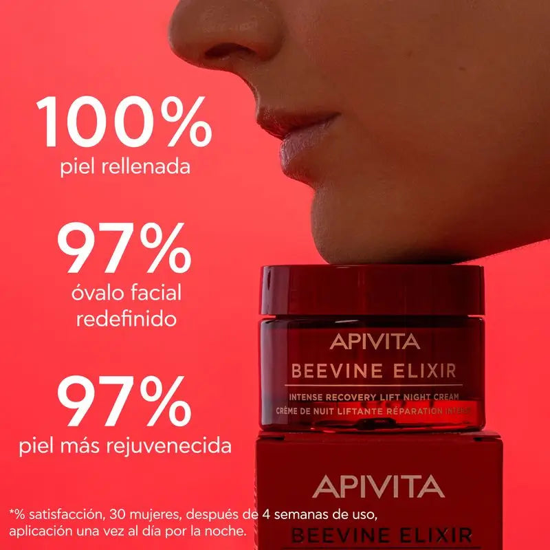 Apivita Beevine Elixir Crème visage anti-rides, raffermissante et modelante, 50 ml