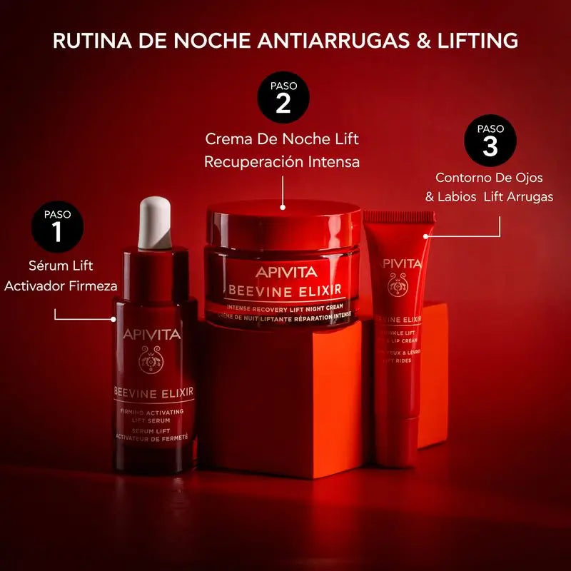 Apivita Beevine Elixir Crème visage anti-rides, raffermissante et modelante, 50 ml