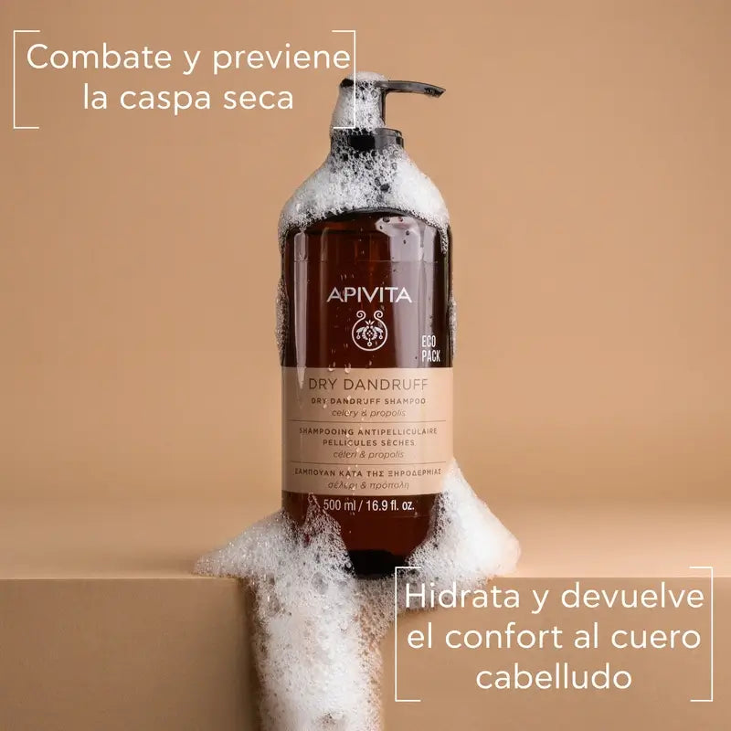 APIVITA Shampooing antipelliculaire sec 500 ml