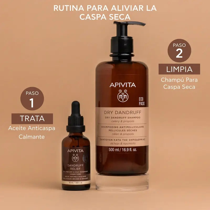 APIVITA Shampooing antipelliculaire sec 500 ml