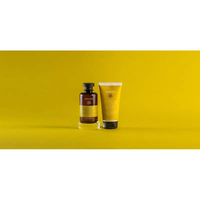 APIVITA Shampooing doux quotidien à la camomille et au miel 250 ml