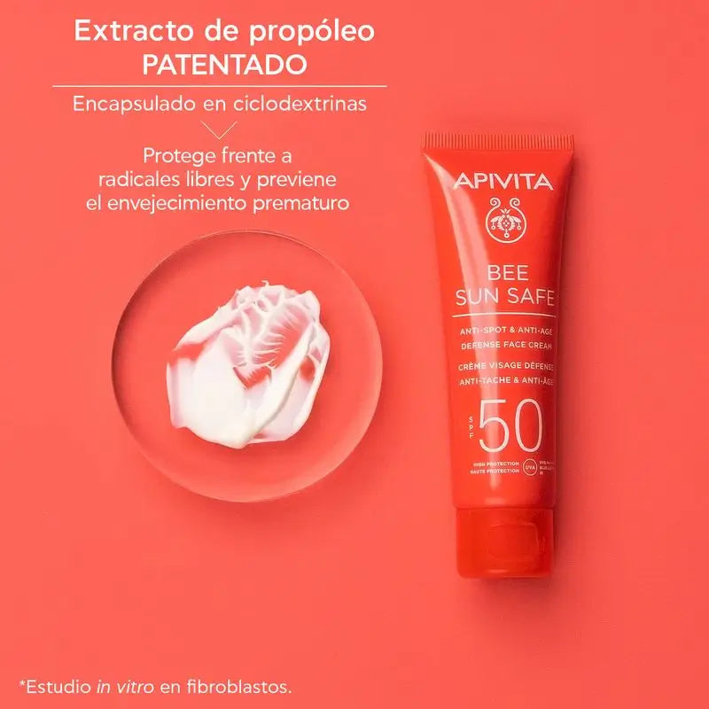 Apivita Crème anti-âge et anti-imperfections Spf50