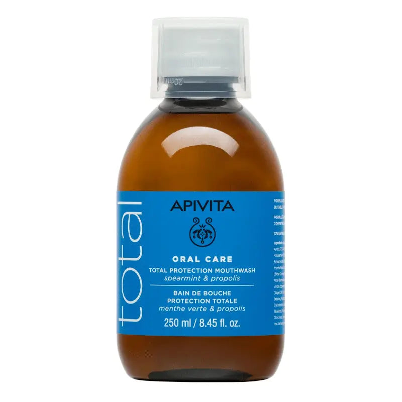 APIVITA Natural Mouthwash with Peppermint & Propolis, 250ml