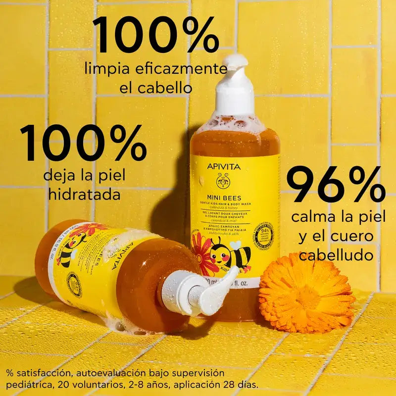 APIVITA Shampooing Gel doux pour enfants, 500 ml
