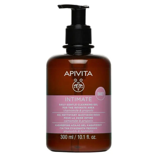 Apivita Intimate Daily Gentle Cleansing Gel with Chamomile and Propolis , 300 ml