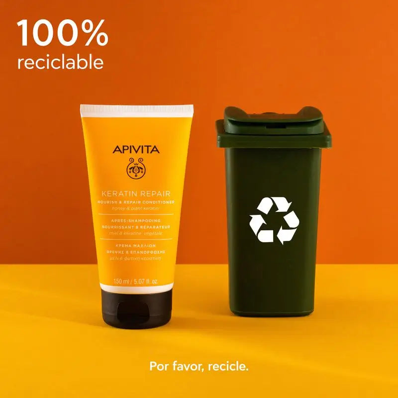 Apivita Keratin Repair Deeply Nourishing & Reconstructing Conditioner, 150 ml