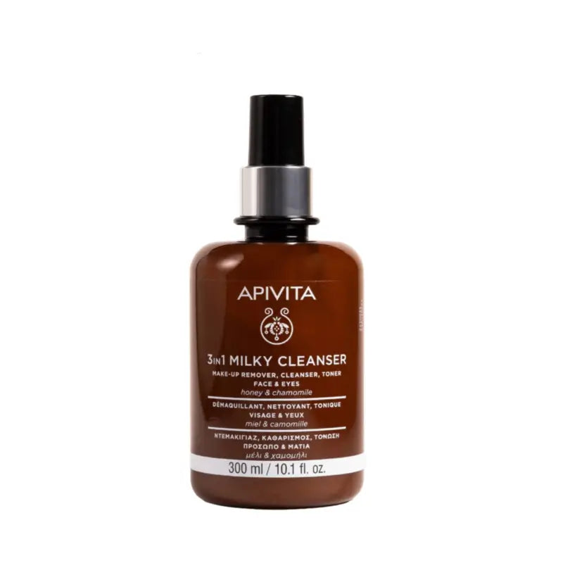 Apivita Cleansing Milk 3 In 1, 300 ml