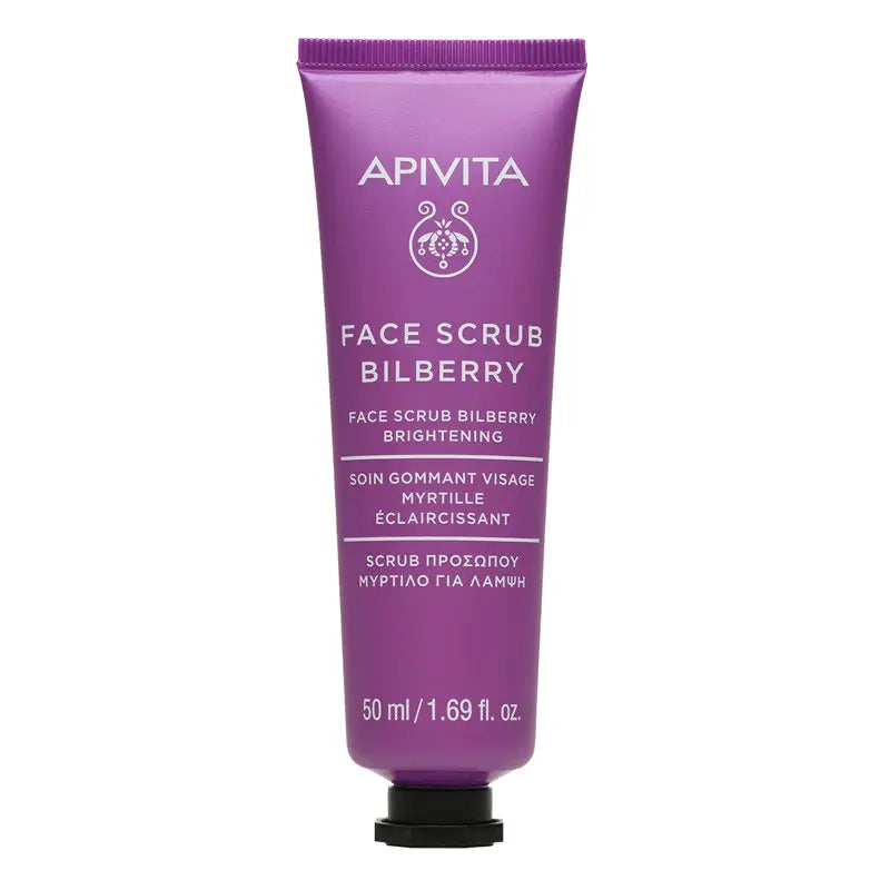 APIVITA Gold Exfoliating Face Mask with Blueberries 50 ml