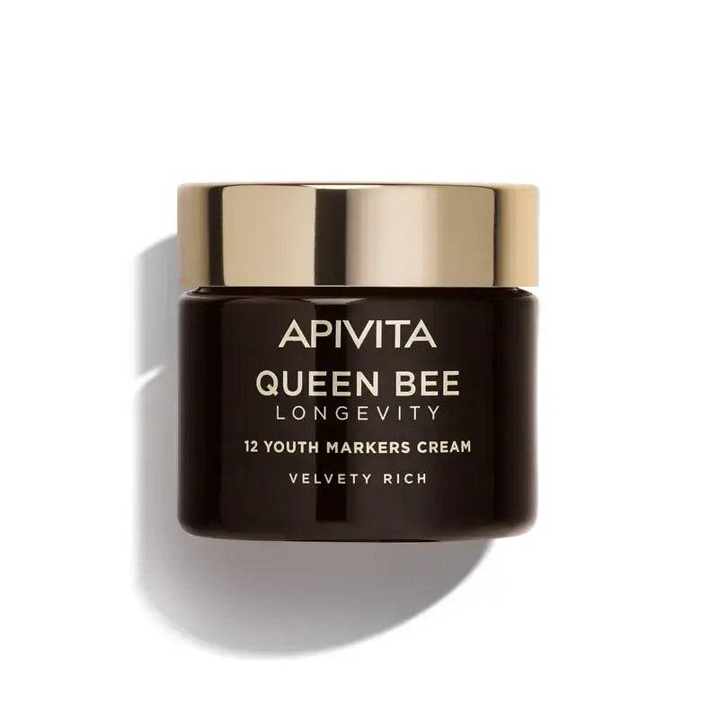 Apivita Queen Bee Longevity Rich Cream 12 Youth Markers, 50 ml