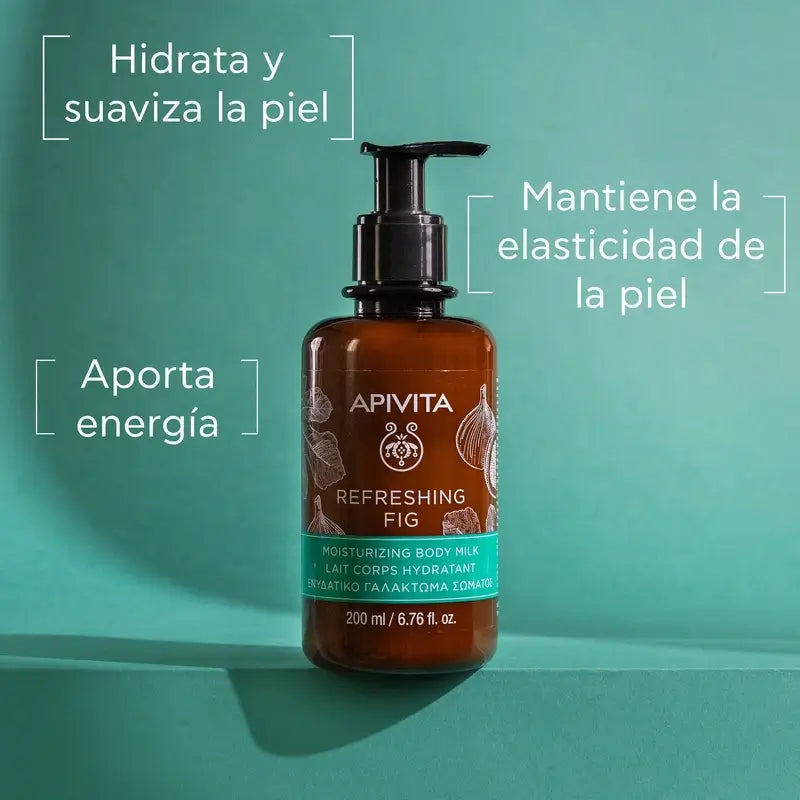 APIVITA Lait corporel rafraîchissant à la figue 200 ml