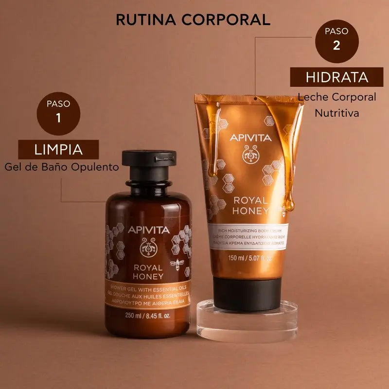 APIVITA Royal Honey Gel douche au miel 250 ml