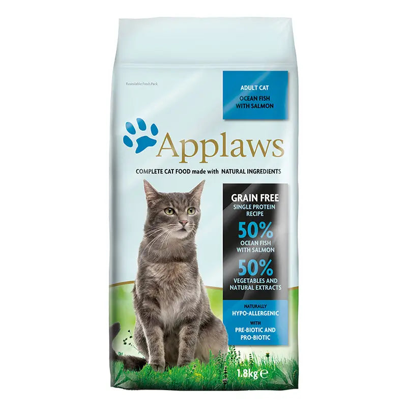 Applaws Cat Dry Adult Fish & Salmon 1,8Kg