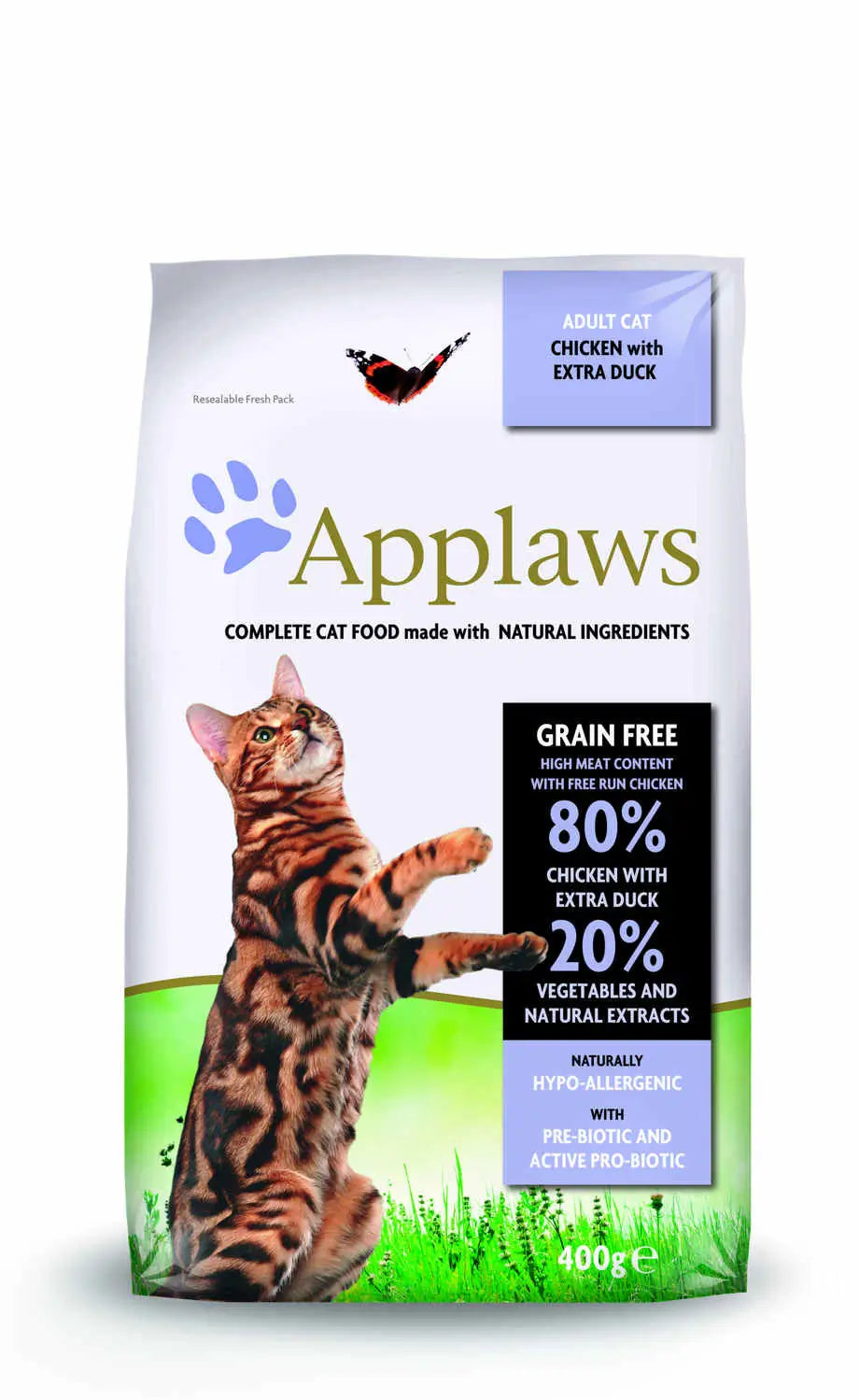Applaws Cat Dry Adult Chicken & Duck 400Gr