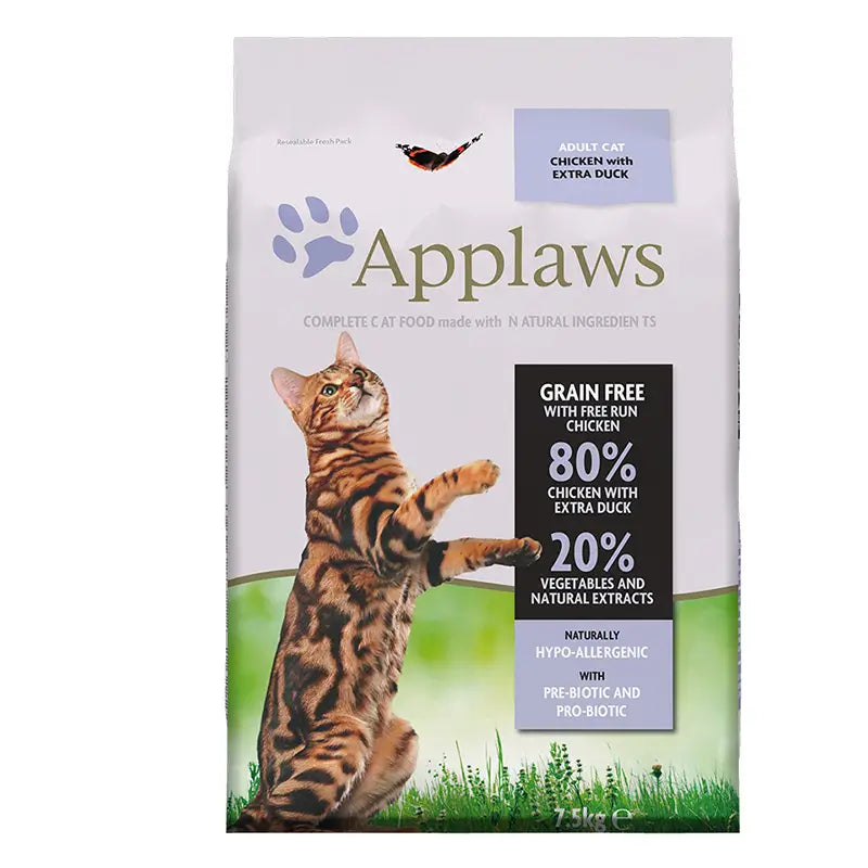 Applaws Cat Dry Adult Chicken & Duck 7,5Kg