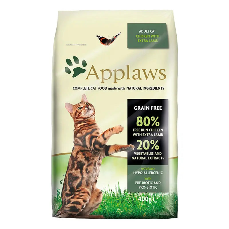 Applaws Cat Dry Chicken & Lamb 400Gr