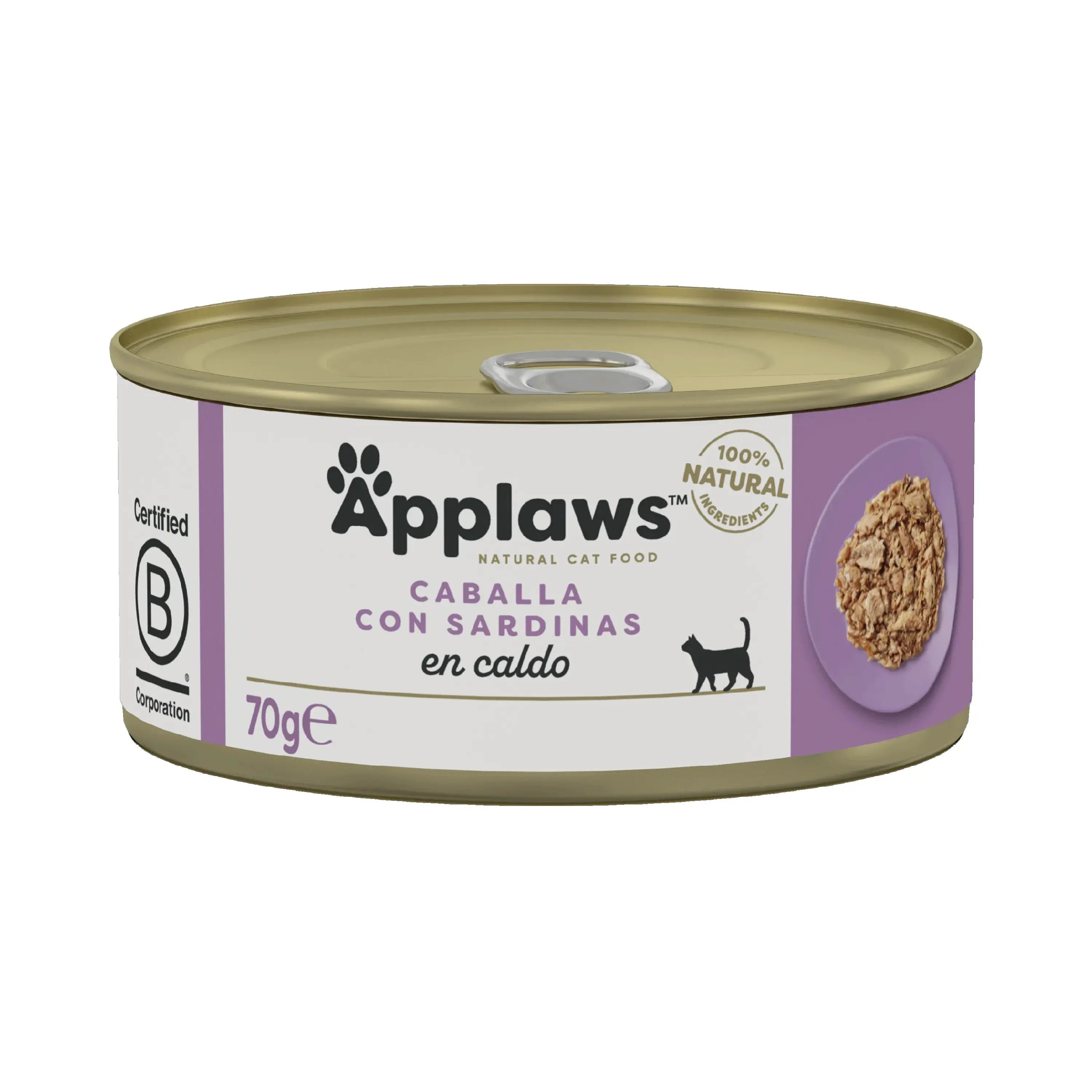 Applaws Cat Canned Mackerel & Sardine 24X70Gr