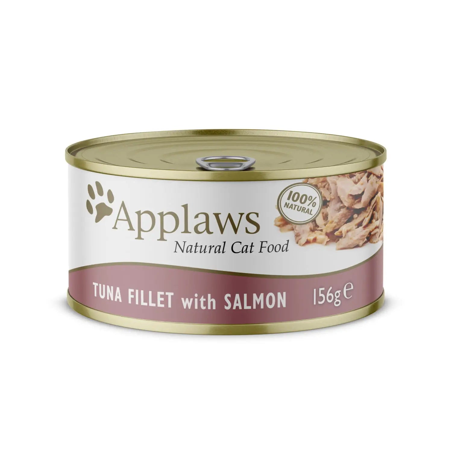 Applaws Cat Canned Tuna Fillet Salmon In Broth 24X156Gr
