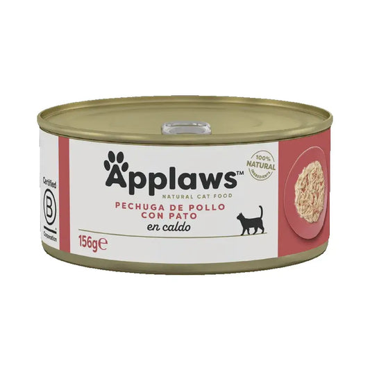 Applaws Cat Chicken & Duck Canette 24X156Gr
