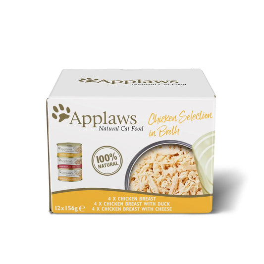 Applaws Cat Selec Fish Broth Can Multi 12X156