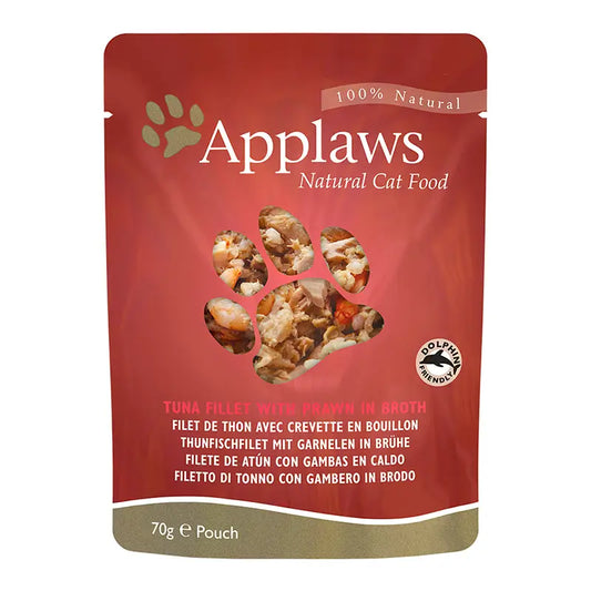 Applaws Cat On Pacific Tuna & Prawns 12X70Gr