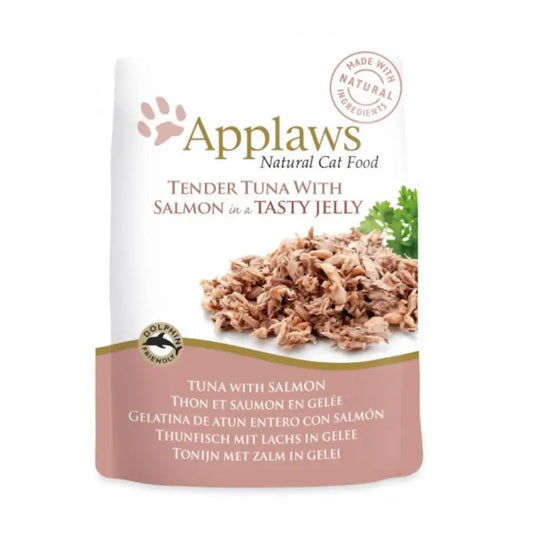 Applaws Cat Tuna & Salmon Filet Envelope Jelly 16X70Gr