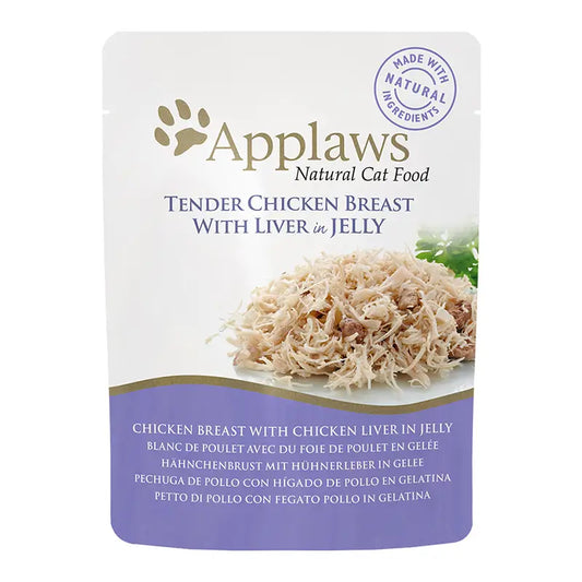 Applaws Cat Chicken & Liver in Jelly 16X70Gr