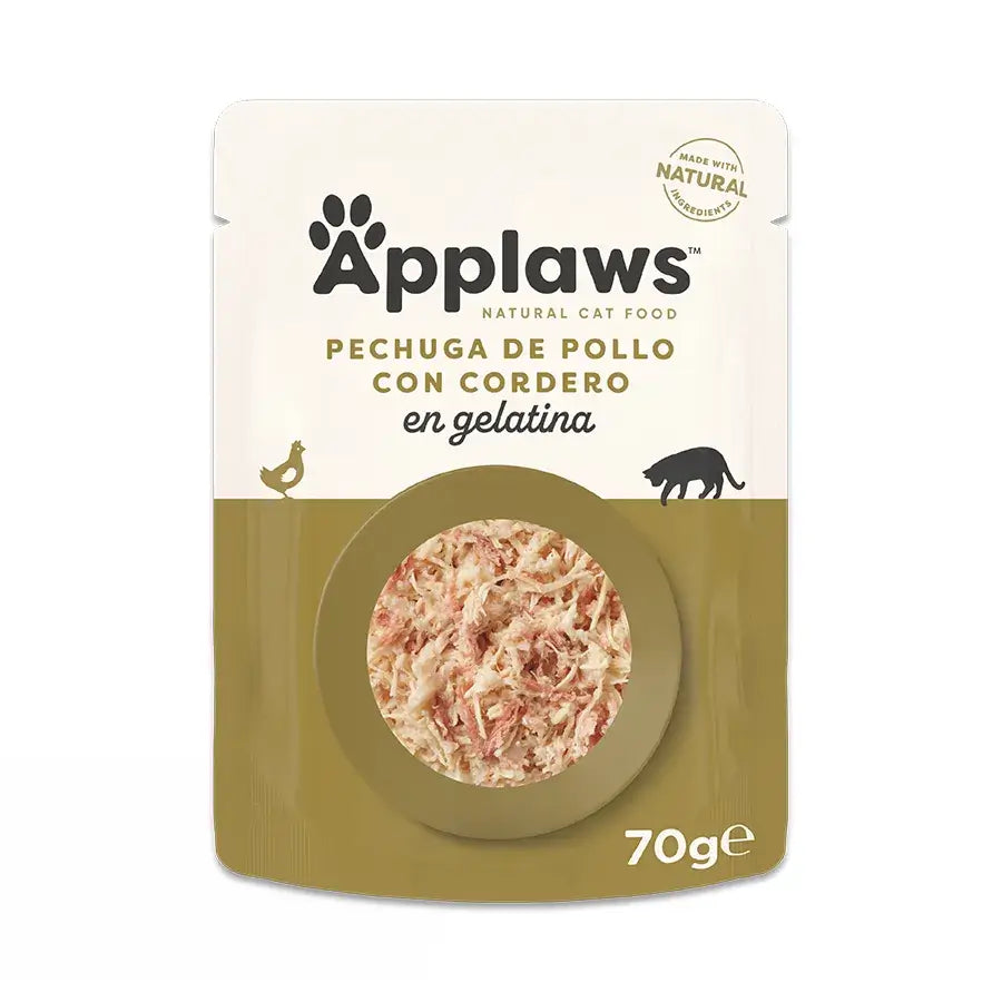 Applaws Cat Chicken & Lamb Jelly Enveloppe 16X70Gr