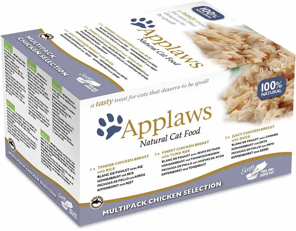 Applaws Cat Multi Choice Fish Portion 8X60