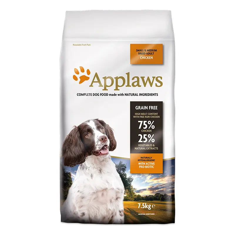 Applaws Dog Dry Adult Small & Medium Breed Chicken 7Kg