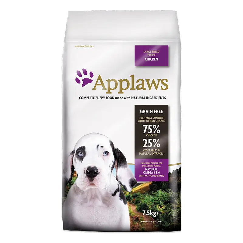 Applaws Dog Dry Puppy Large Breed Chicken 7,5Kg