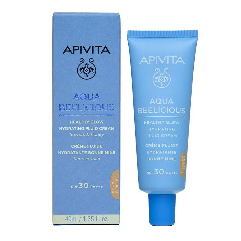 Apivita Aqua Beelicious Crème fluide illuminante SPF30, 40 ml