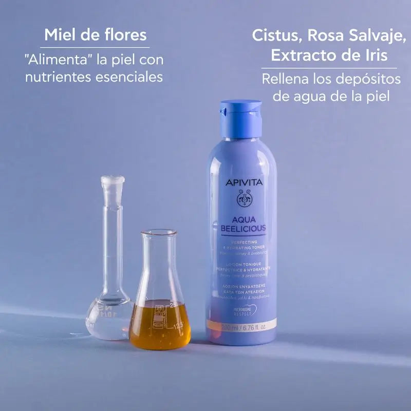 Aqua Beelicious Tonique Perfecteur et Hydratant, 200 Ml