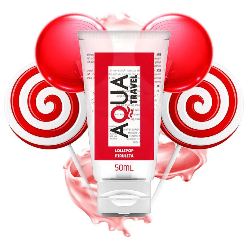 Aqua Travel L Lubricant Water Based Lubricant Lollipop Flavour - 50 Ml