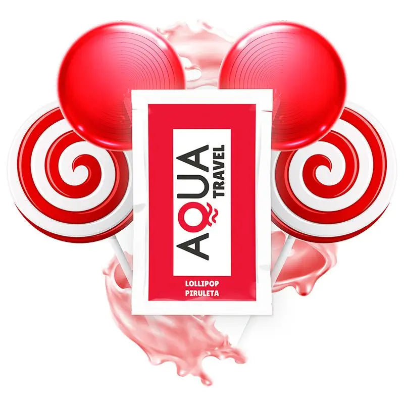Aqua Travel Water Based Lubricant Lollipop Flavour- 6 Ml